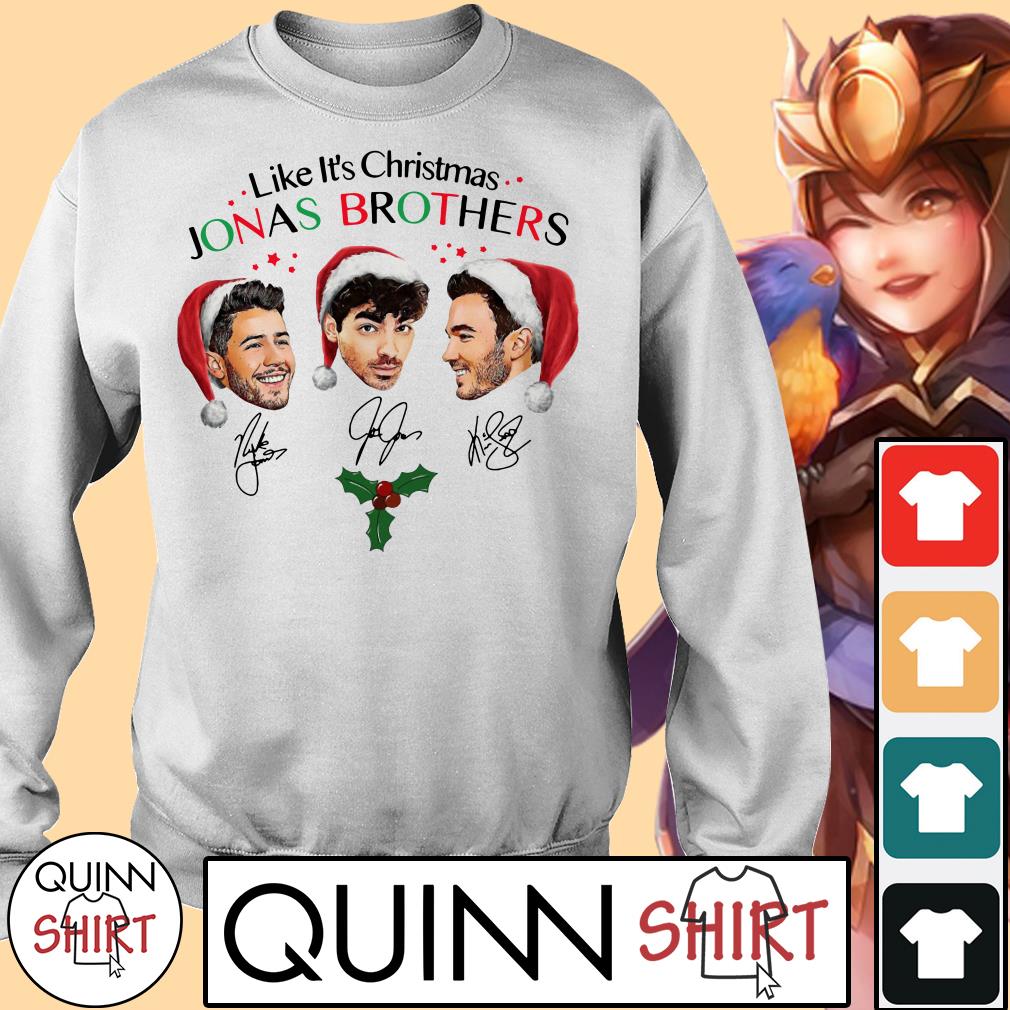 jonas brothers christmas shirt